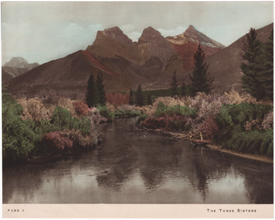 The Three Sisters Canada Rocky Mts